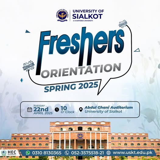 Freshers Orientation Spring 2025